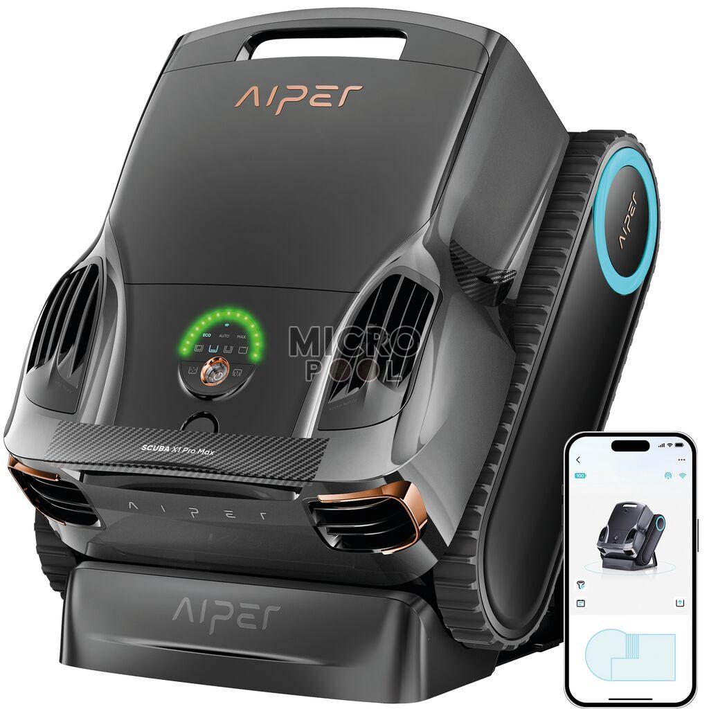Robot piscina Aiper SCUBA X1 PRO MAX Black